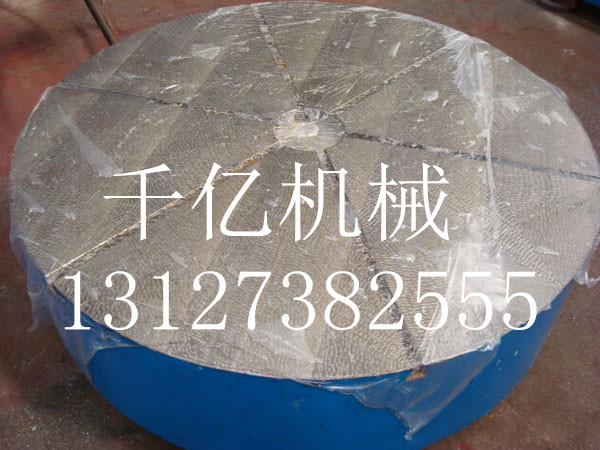 圆形铸铁平台
